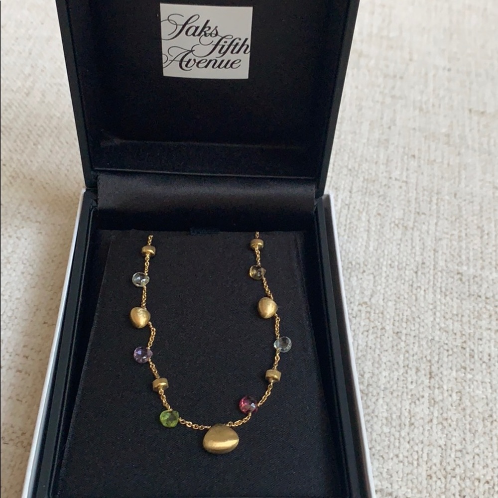 Marco Bicego 18K Yellow Gold Mixed Gemstone
